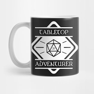 Tabletop Adventurer RPG Dungeons Crawler and Dragons Slayer Mug